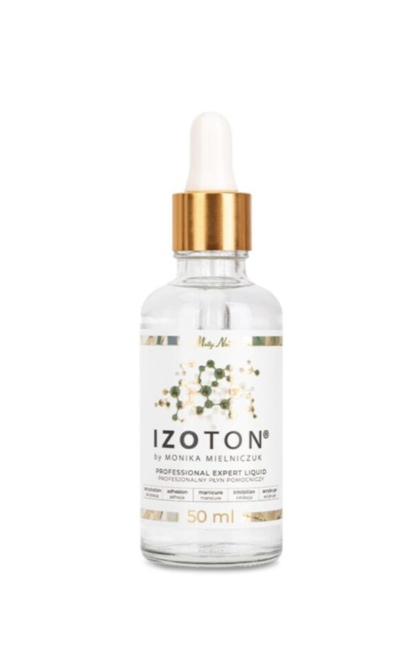 IZOTON® by Monika Mielniczuk Molly Nails profesjonalny płyn pomocniczy dehydratacja adhezja manicure inhibicja acrylo-gel 50ml